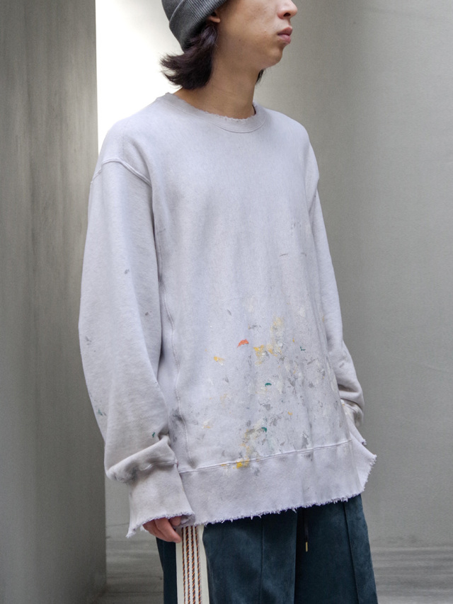 ANCELLM hand painting sweat shirt 