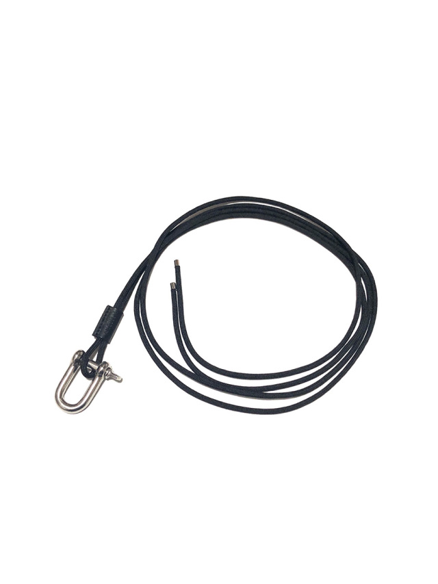 【2023SS】 ANCELLM (アンセルム) "ROPE BELT" BLACK