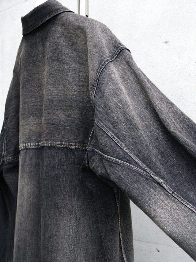 ancellm 24AW DRESS DENIM SHIRT サイズ1 新品 2024AW】 ANCELLM (アンセルム) 