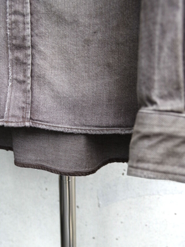 ancellm 24AW DRESS DENIM SHIRT サイズ1 新品 アンセルム ANCELLM 24AW DRESS DENIM SHIRT デニムシャツ