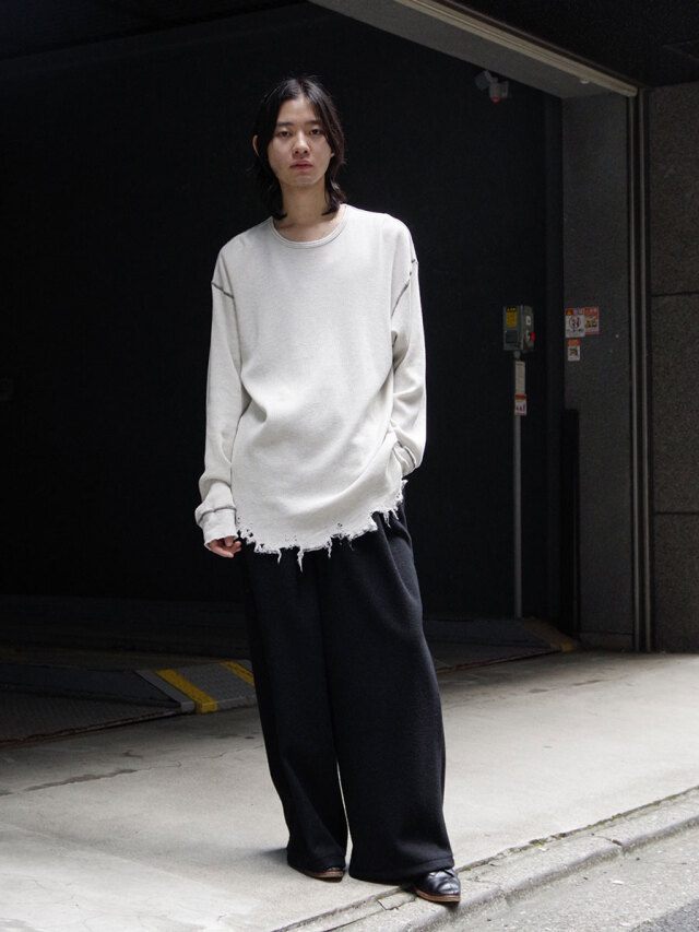 ANCELLM DAMAGE WAFFLE EASY PANTS（ANCELLM – Page 5 – etoqk）