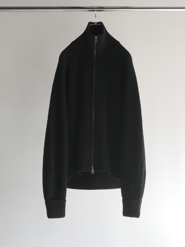 ANCELLM "DRIVERS KNIT" - BLACK