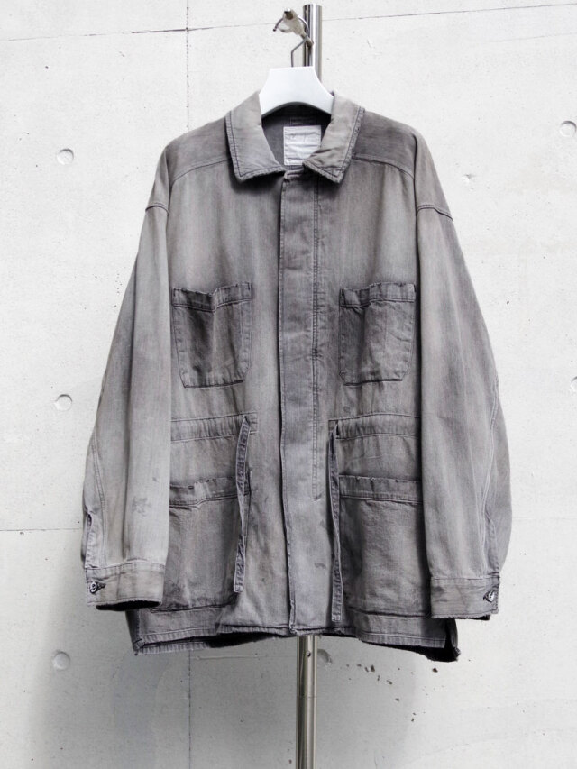 ジャケット・アウター ancellm 24aw AGING DENIMSHIRTJACKET 2024AW】 ANCELLM (アンセルム) 