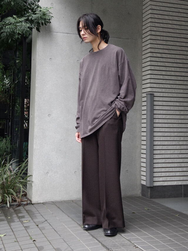 24AW ANCELLM ロングTシャツ ANCELLM 】何かと袖を通してしまうロンT | CIENTO BLOG