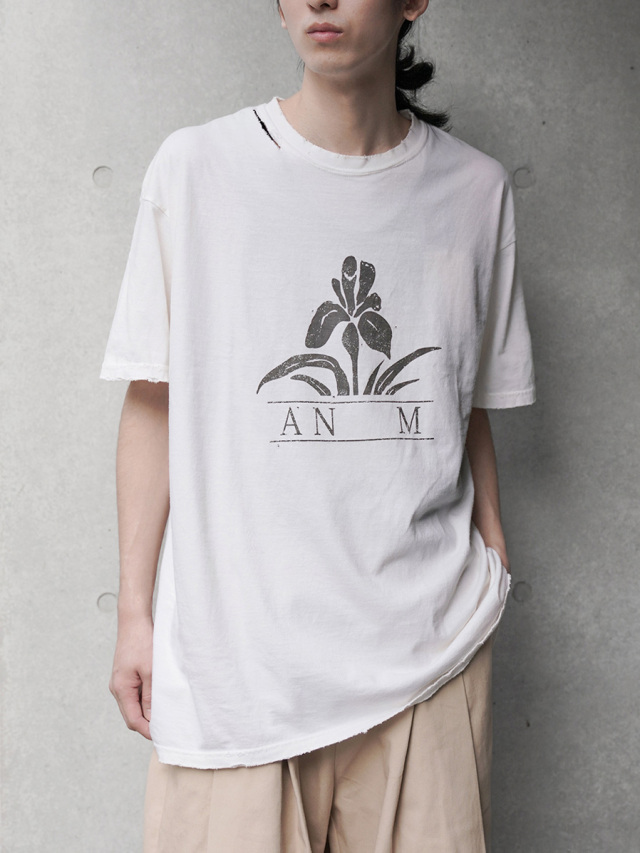 ANCELLM "IRIS T-SHIRT" - WHITE