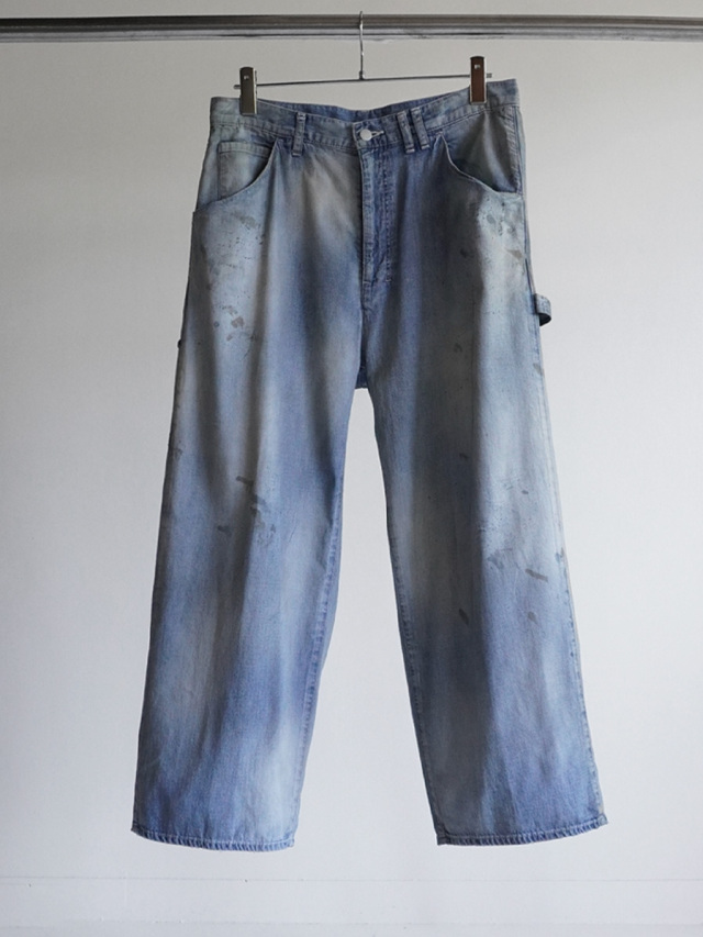 ANCELLM "AGING PAINTER PANTS" - INDIGO