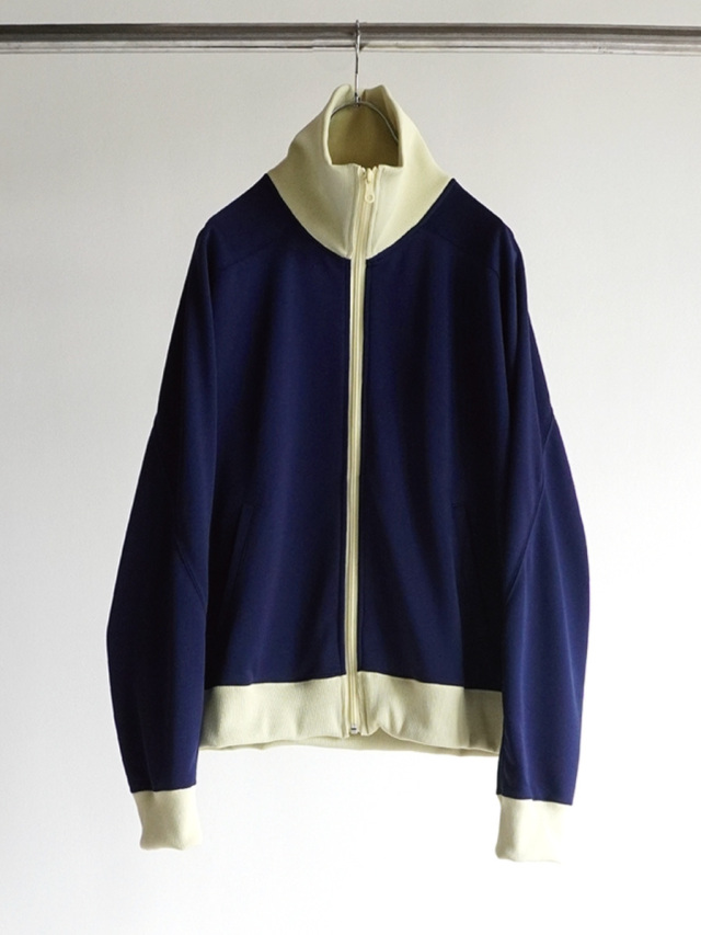 ANCELLM "DRIVERS TRACK JACKET" - NAVY
