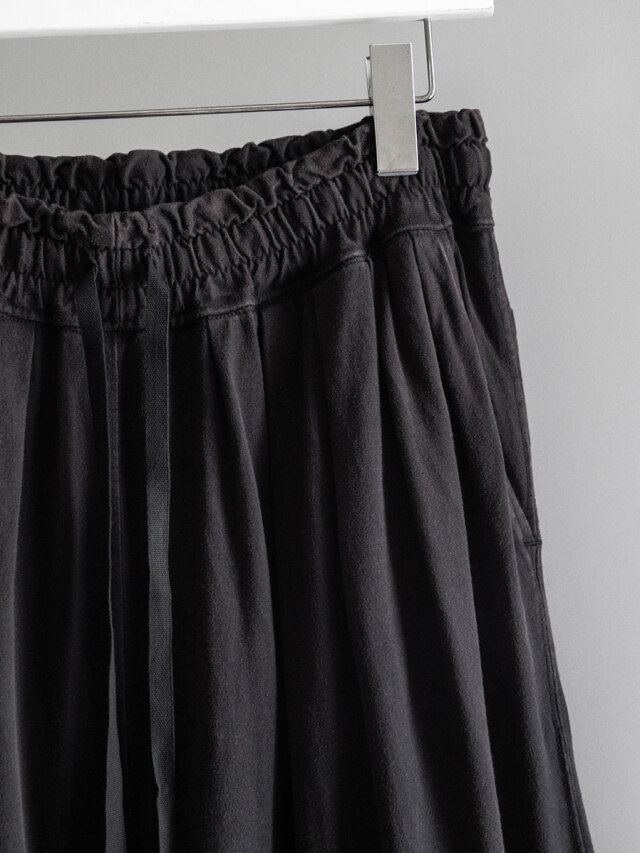 パンツ 25AW ANCELLM / SHOE CUT SLACKS(BLACK) SHOE CUT SLACKS(BLACK) – ANCELLM