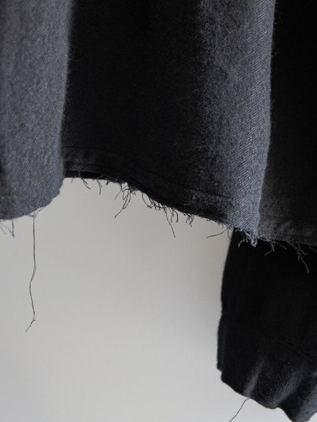 新品 即完売 25aw アンセルム ウール テイラード シャツ ジャケット 1 2025SS】 ANCELLM (アンセルム) 