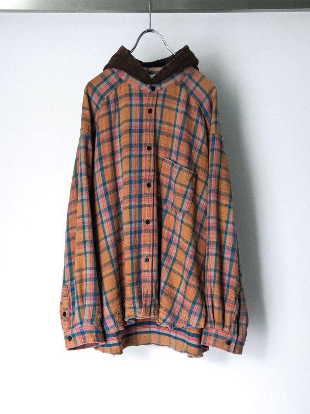 25ss ANCELLM HOODIE SHIRT アンセルム フーディーシャツ ANCELLM