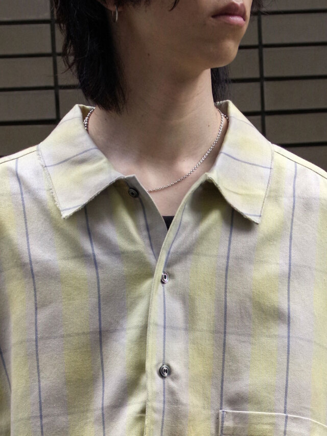 ancellm 25aw C/R CHECK SHIRT チェック シャツ ancellm 25aw C/R CHECK SHIRT チェック シャツ アンセルム