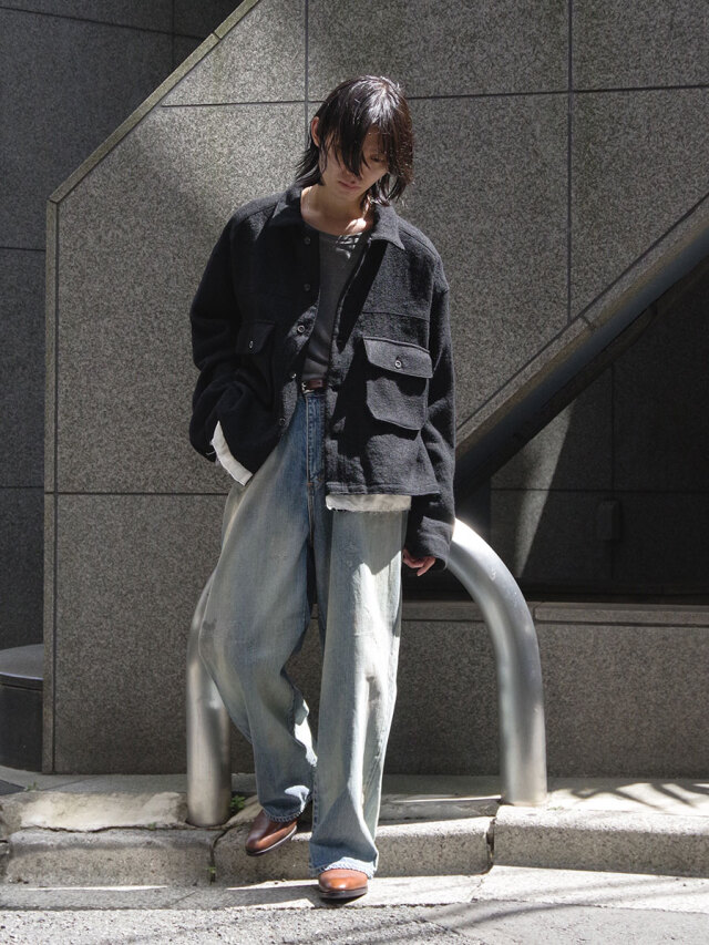 パンツ 25aw ANCELLM #04 AGING01 INDIGO 1 ANCELLM(アンセルム) / #04 AGING01 
