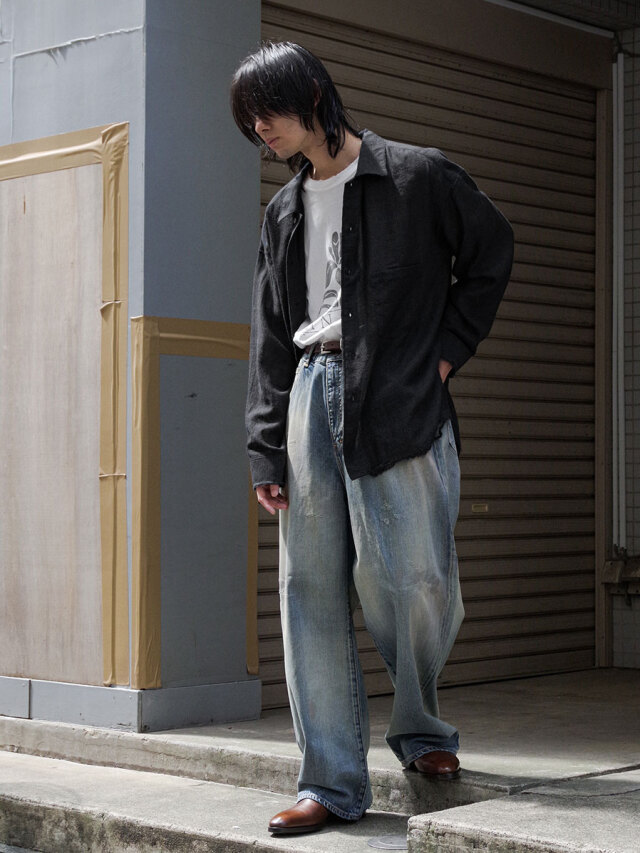 ANCELLM #01 AGING01(INDIGO) デニム King Gnu ANCELLM / #01 AGING01 -INDIGO – and father