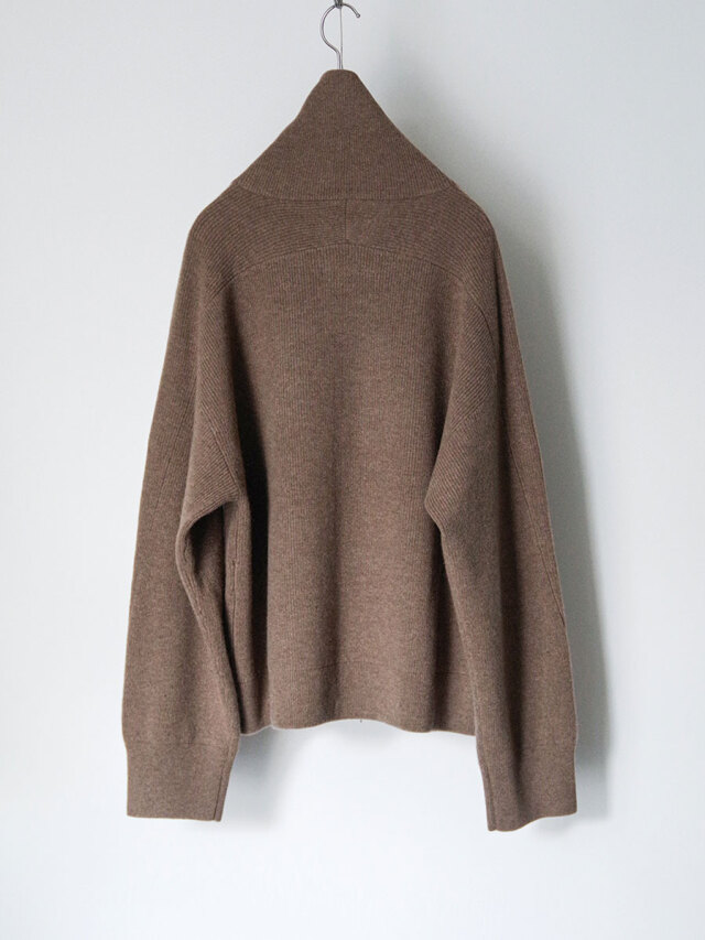 トップス ANCELLM 25AW SKIPPER KNIT size 2 brown SKIPPER KNIT(BROWN) – ANCELLM