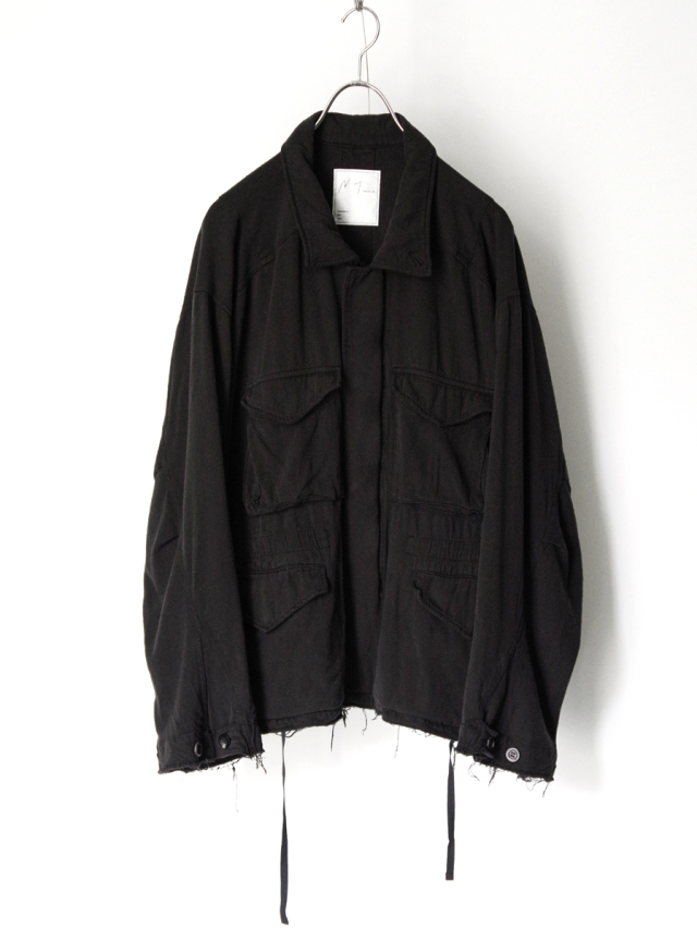 Ancellm アンセルム 即完売　キルティングジャケット ANCELLM - PADDED QUILTING COLLARLESS JACKET/BLACK | NapsNote