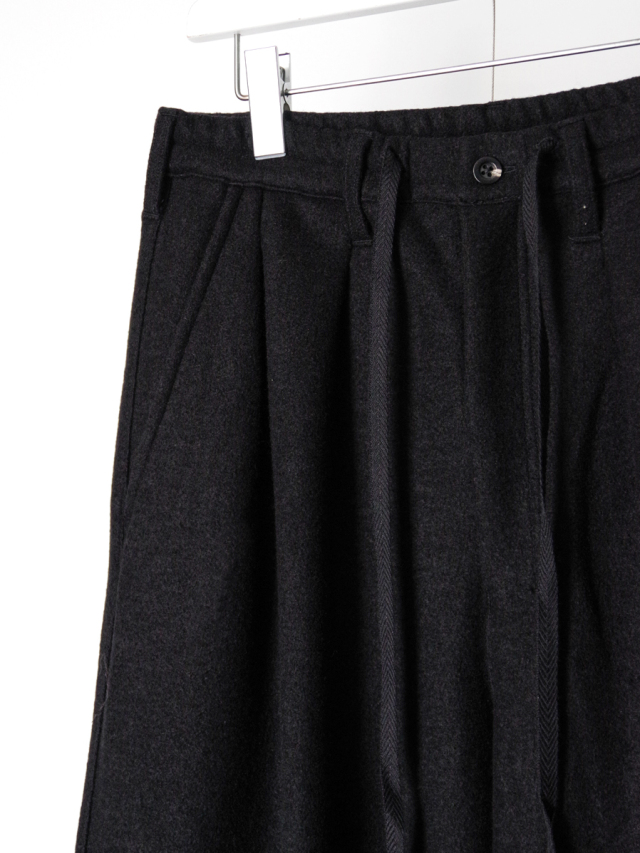 【24AW新作】ancellm wool easy slacks 2025AW】 ANCELLM (アンセルム) 