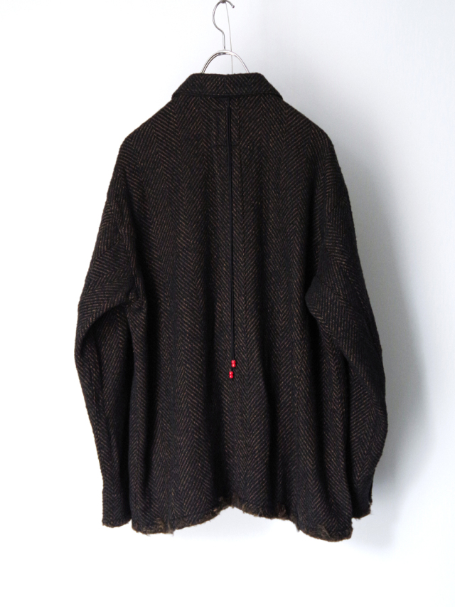 ANCELLM アンセルム HERRINGBONE OVER VEST サイズ2 ANCELLM