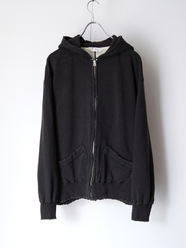 ANCELLM "ZIP UP HOODIE" - BLACK