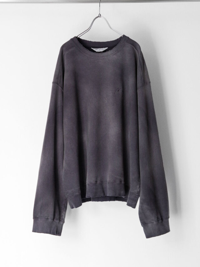 ANCELLM "UNEVENNESS SWEAT SHIRT" - D.PLUM