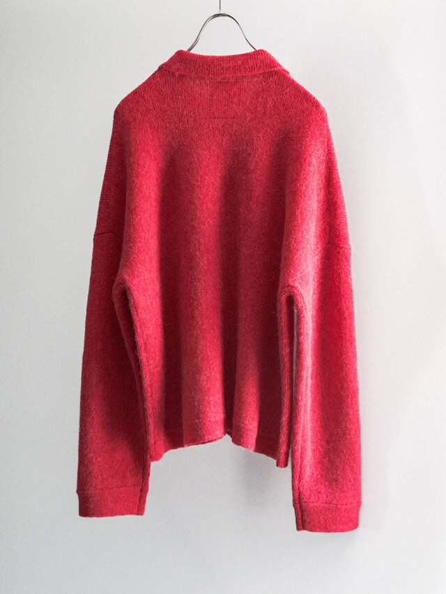 25AW ANCELLM KIMONO KNIT SHIRT RED サイズ2 ANCELLM / @ancellm_official 】 25AW 6th delivery -KIMONO