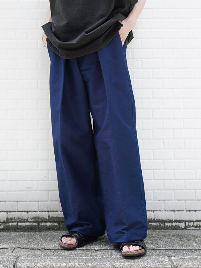 RAKINES "Indigo Mole Skin - Stam" - INDIGO BLUE