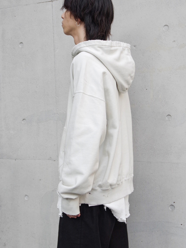 ANCELLM パーカー　グレー 常田 着用 ANCELLM ZIP-UP HOODIE 2023AW パーカー2 - メルカリ