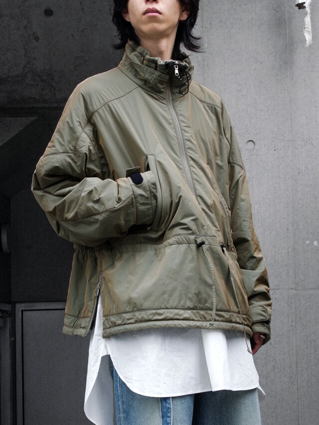 ANCELLM "PADDING PULLOVER JACKET" - KHAKI
