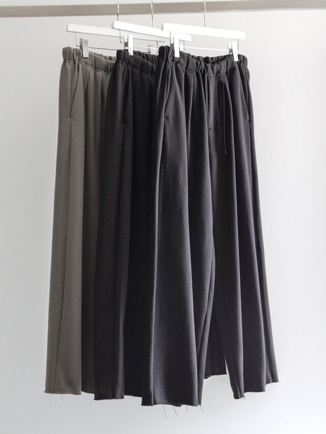 25AW ANCELLM TUCK SWEAT PANTS GRAY サイズ1 2025AW】 ANCELLM (アンセルム) 