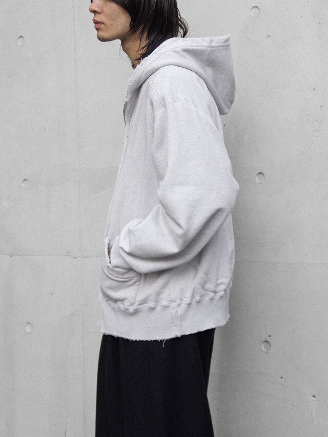 まえANCELLM ZIP-UP HOODIE 同型同色 ANCELLM/アンセルム/ZIP UP HOODIE | GARDEN（ガーデン