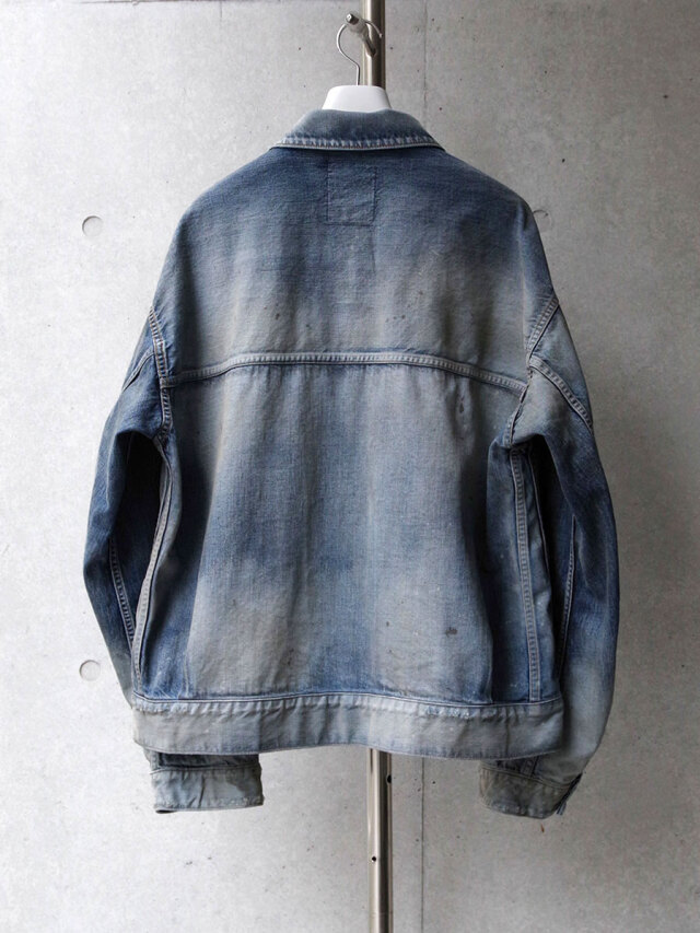 25ssANCELLM アンセルムAGINGDENIMJACKETANCJK49 ANCELLM/アンセルム/AGING DENIM JACKET | GARDEN（ガーデン