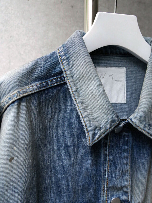 ジャケット・アウター 25SS ancellm AGING DENIM JACKET 2025SS】 ANCELLM (アンセルム) 