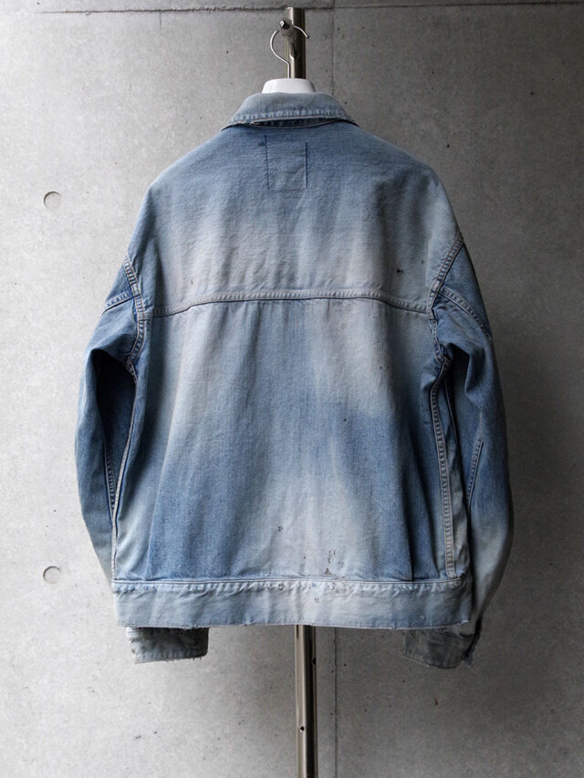 ジャケット・アウター 25SS ancellm AGING DENIM JACKET 2025SS】 ANCELLM (アンセルム) 