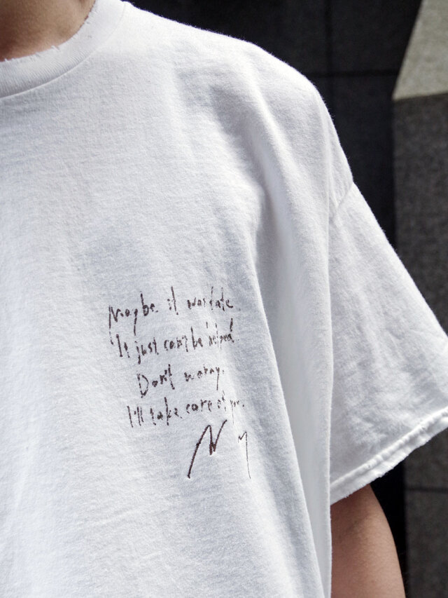 ほのか ANCELLM \"MESSAGE T-SHIRT ANCELLM/アンセルム/MESSAGE T-SHIRT | GARDEN（ガーデン