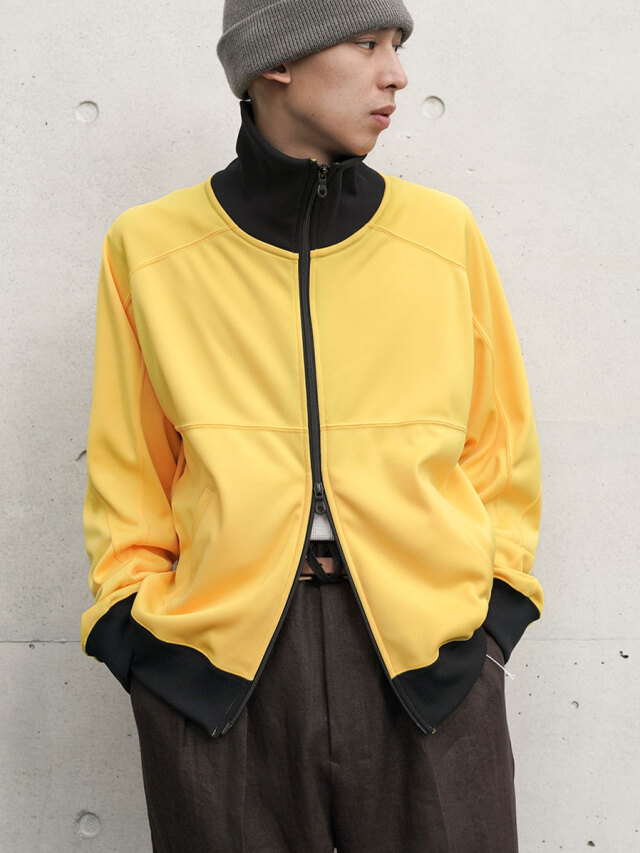 ANCELLM "DRIVERS TRACK JACKET" - YELLOW