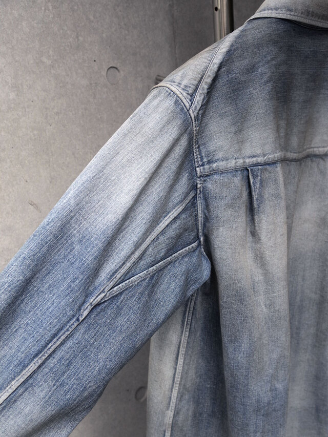 ANCELLM（アンセルム）DENIM WESTERN SHIRT サイズ1 ANCELLM アンセルム DENIM WESTERN SHIRT