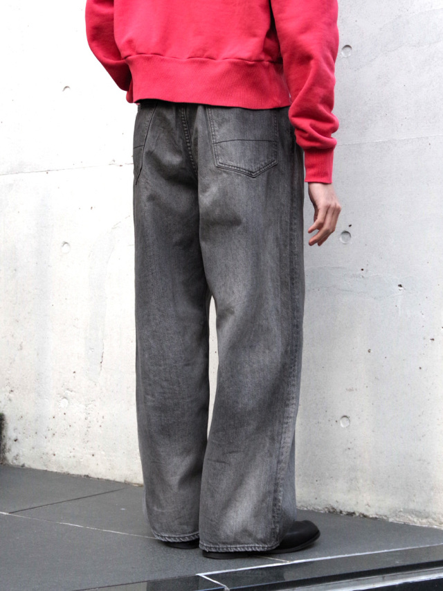 パンツ ancellm 25SS aging straight 5p denim 1 ANCELLM - AGING STRAIGHT 5P DENIM PANTS | COELACANTH