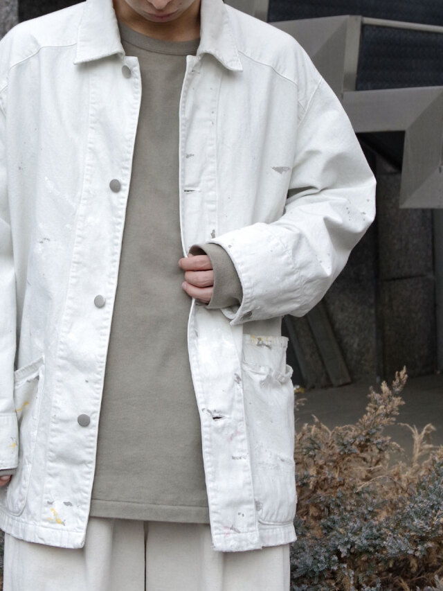ANCELLM アンセルム WESTERN JACKET ホワイト 白 2 WESTERN JACKET(WHITE) – ANCELLM