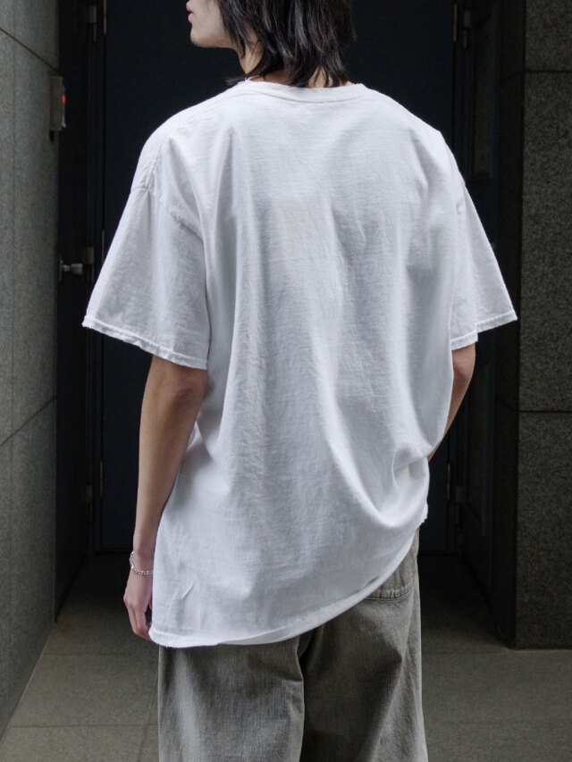 正規 25SS ANCELLM ABSTRACT T-SHIRT 824P▲ ABSTRACT T-SHIRT(GRAY) – ANCELLM