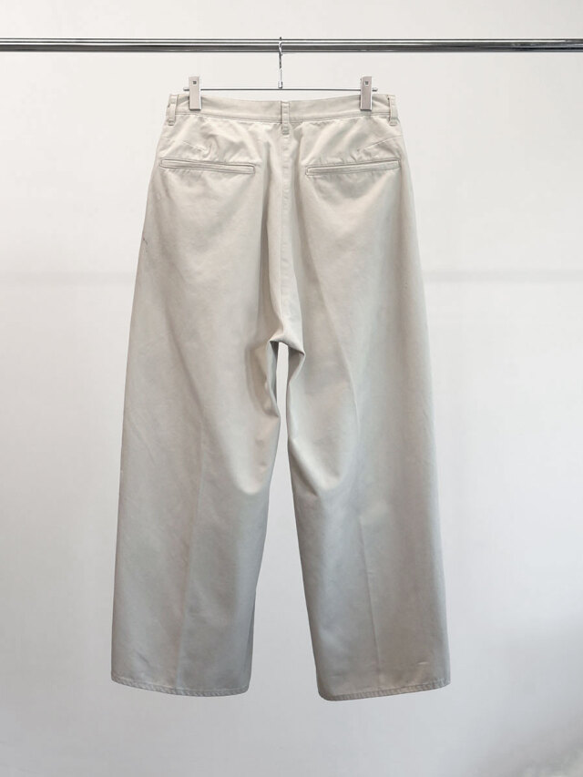 25ss アンセルム リメイク ワイド チノ パンツ 1 ペンキ ダメージ 25ss アンセルム リメイク ワイド チノ パンツ 1 ペンキ
