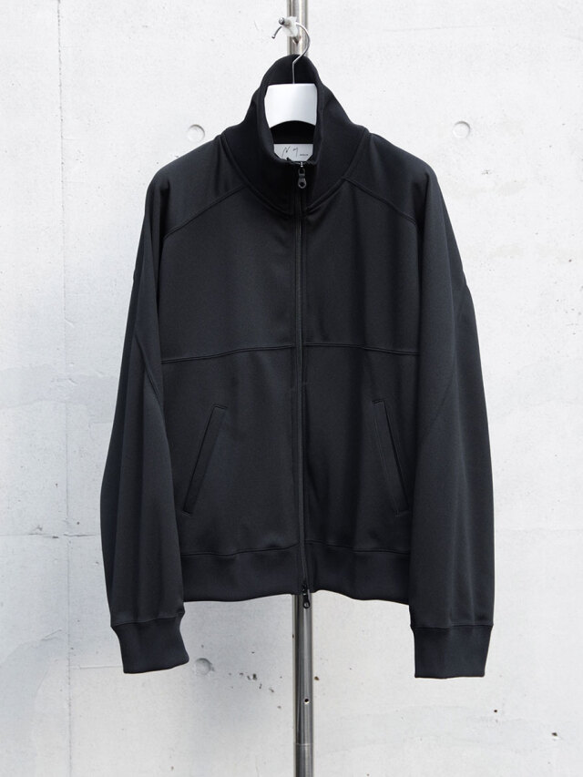 ANCELLM "DRIVERS TRACK JACKET" - BLACK