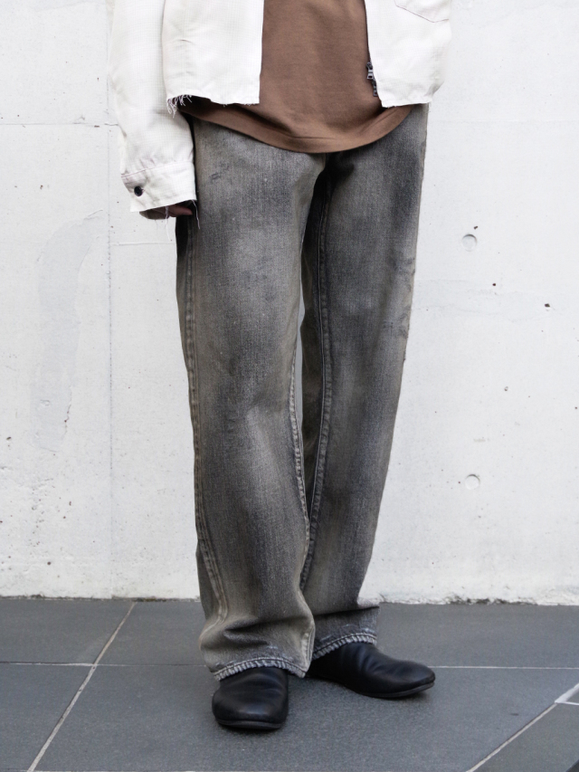 ☆美品☆ANCELLM USEDSTRAIGHT 5P DENIM PANTS ancellm USED STRAIGHT 5P DENIM PANTS 2