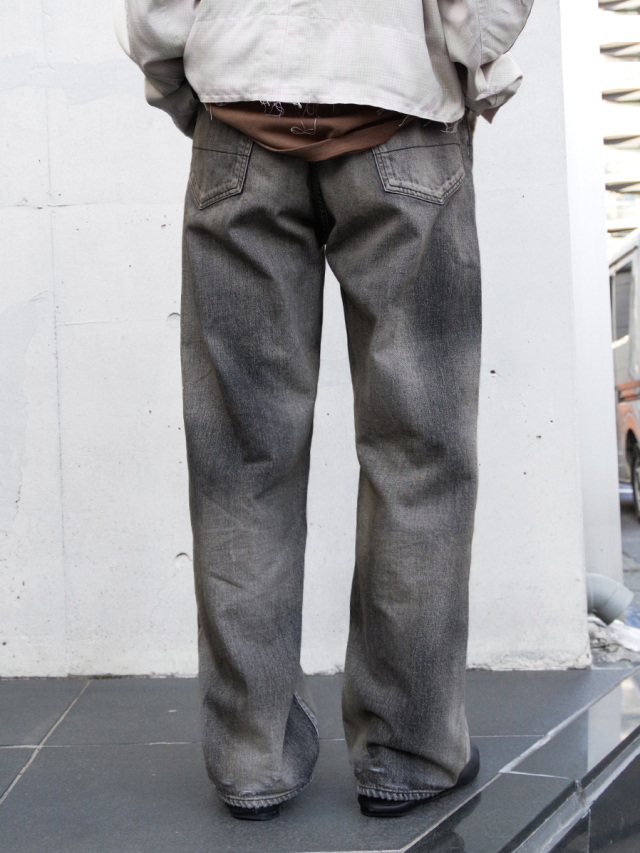 25SS ANCELLM USED STRAIGHT 5P DENIM PANT