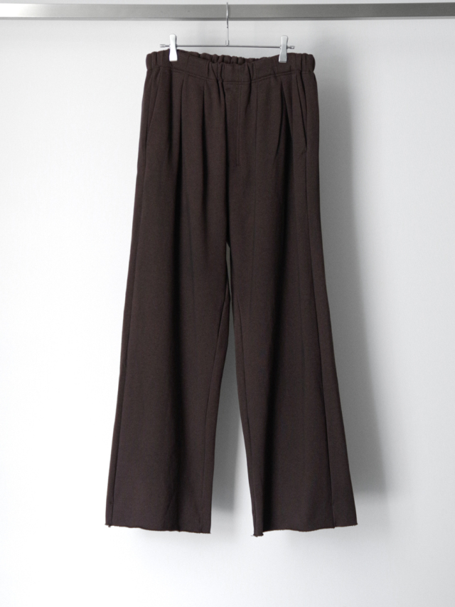 ANCELLM "SWEAT SLACKS" - BROWN
