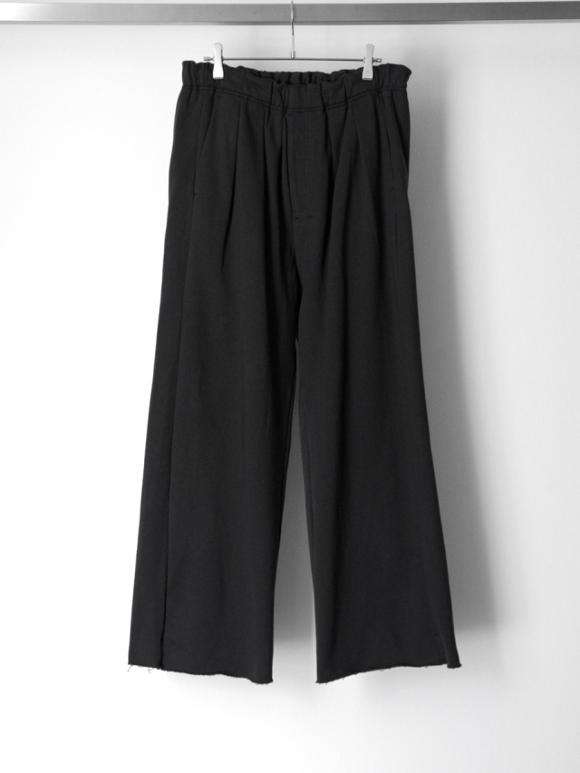 ANCELLM "SWEAT SLACKS" - BLACK