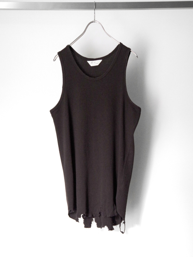 ANCELLM "DAMAGE WAFFLE TANK" - D.BROWN