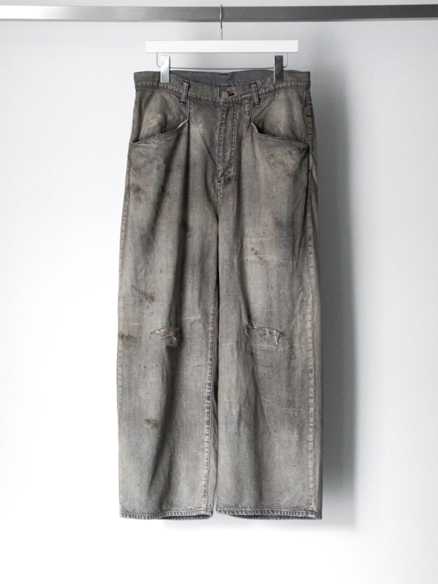 ANCELLM "#06 10oz AGING type-A" - BLACK