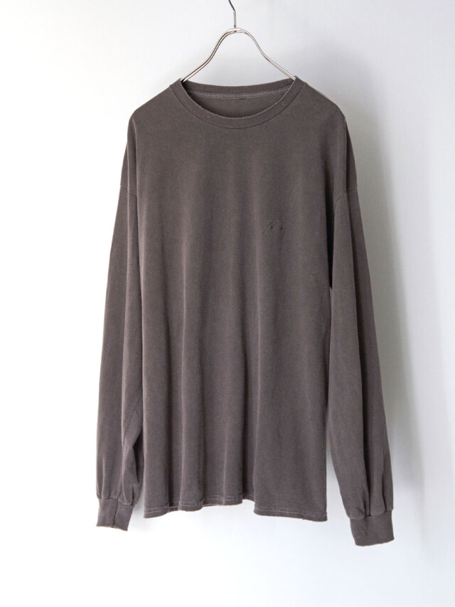 ANCELLM "EMBROIDERY DYED LS" - BROWN