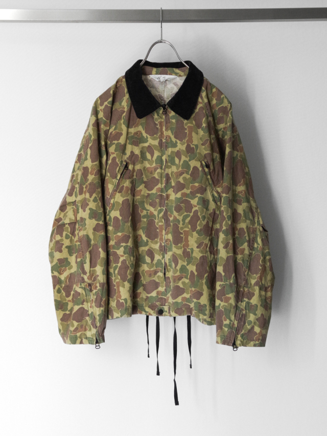 ANCELLM "CAMO ZIPUP JACKET" - DUCK HUNTER CAMO