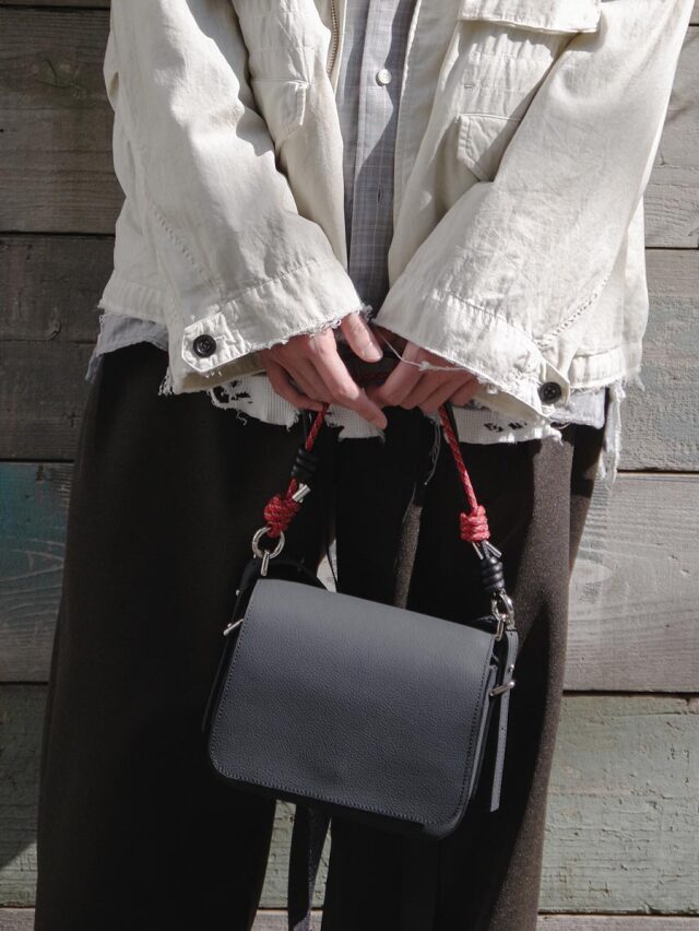 URU "LEATHER BAG" - RED