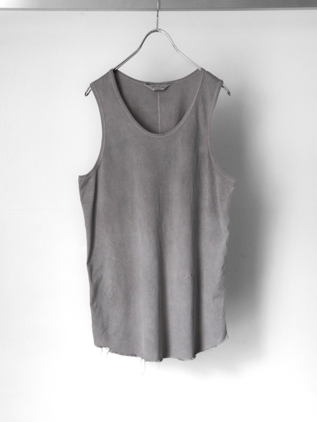 ANCELLM "UNEVENNESS TANK TOP" - GREIGE